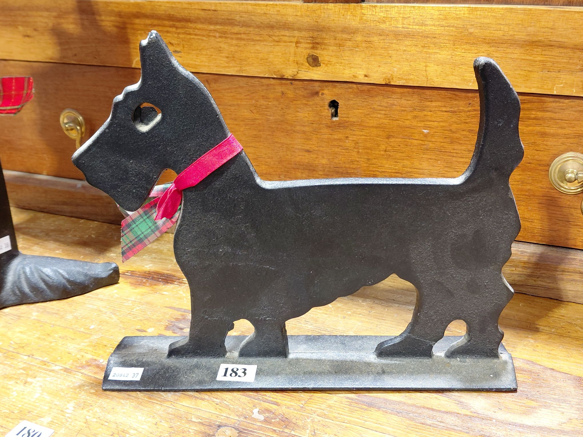183 · SCOTTIE DOG DOOR STOP