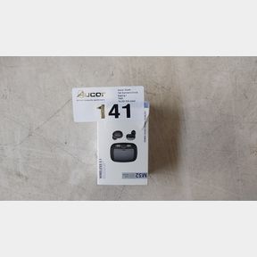 WIRELESS EARPHONES STEREO SPORT TOUCH EARBUDS WITH MICROPHONE - BLACK -