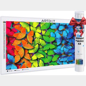 ARTDOT 5D DIAMOND ART KITS FOR ADULTS, LICENSED FULL DRILL DIAMOND PAINTING KITS FOR HOME WALL DECOR, GIFTS FOR WOMEN MOM(13X26 IN