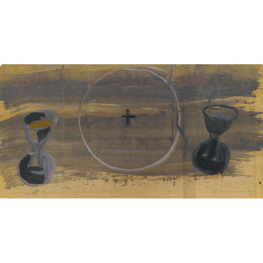 Jay Steensma ''Guy Anderson's Final Resting Place'' 1992 Oil