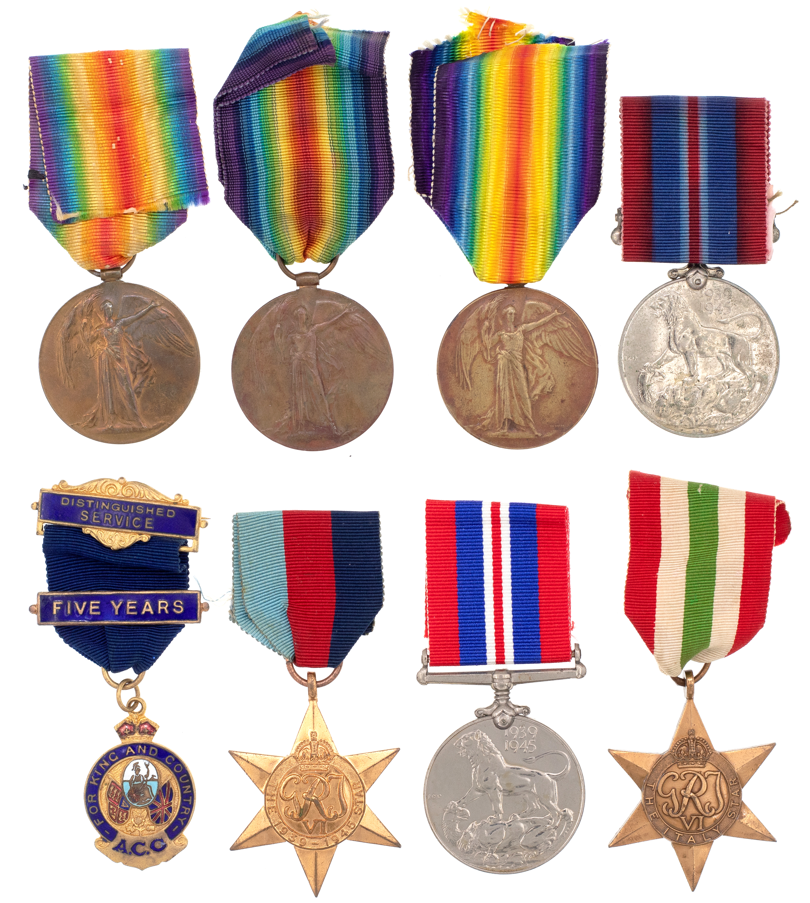 British Victory Medal, 1914 - 1919, VF