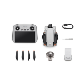 DJI Mini 3 Pro with Smart Controller Under 249g.Extended battery life of 34 minutes|
