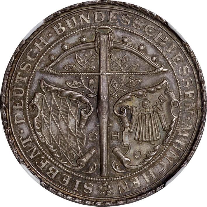 ドイツ-Germany. 1881. silver. Medal. NGC MEDAL MS65. 未使用＋ ...