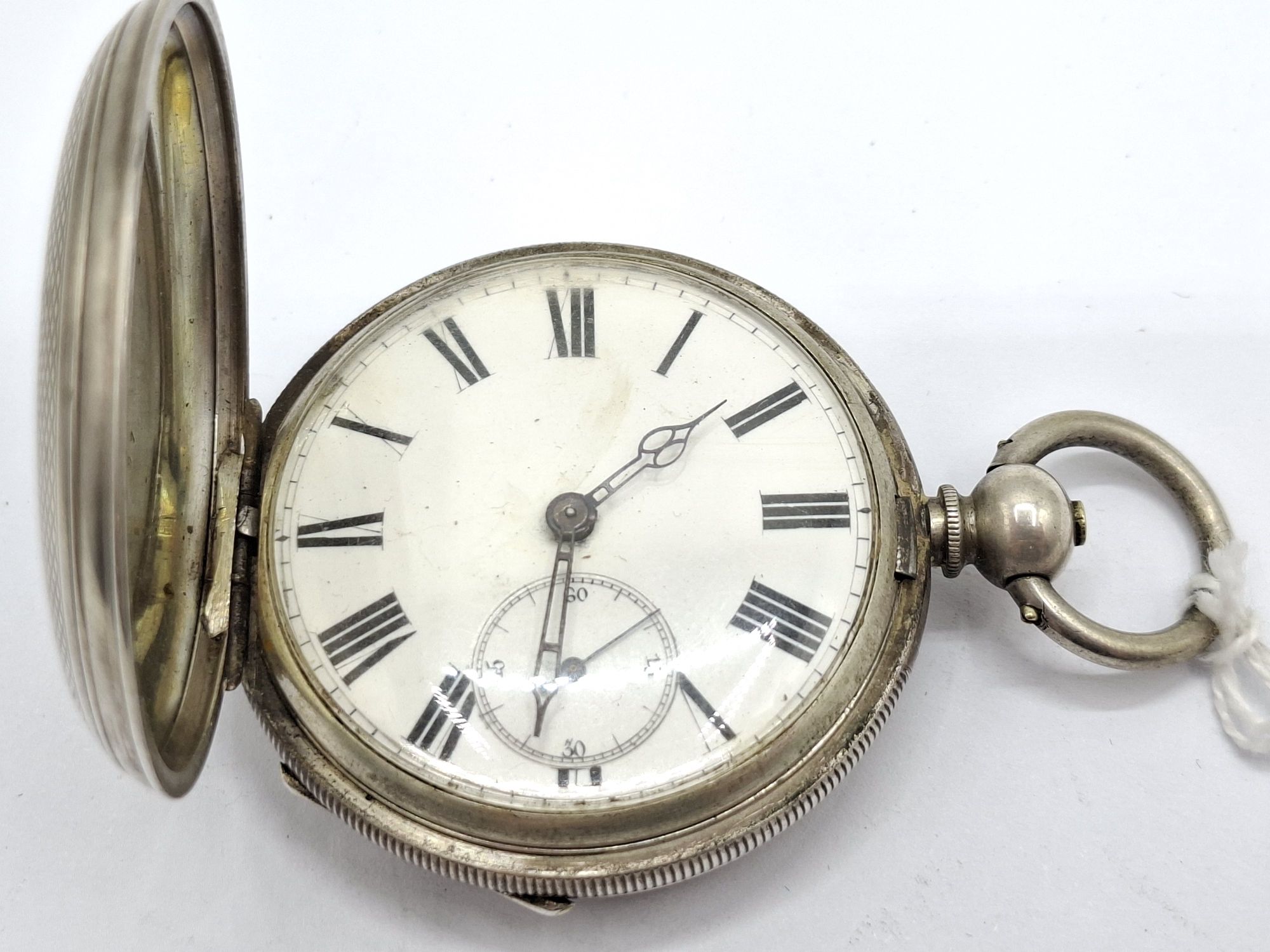 Art Deco Silver Pocket Watch