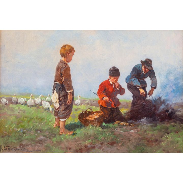 Adam Setkowicz | Pieczenie ziemniaków