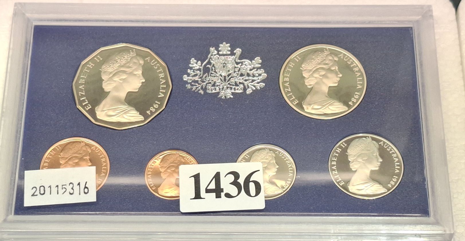 1984 Proof Coin Set