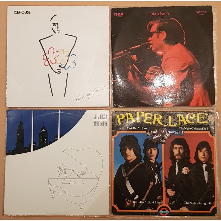 Vinyl Records (x4)