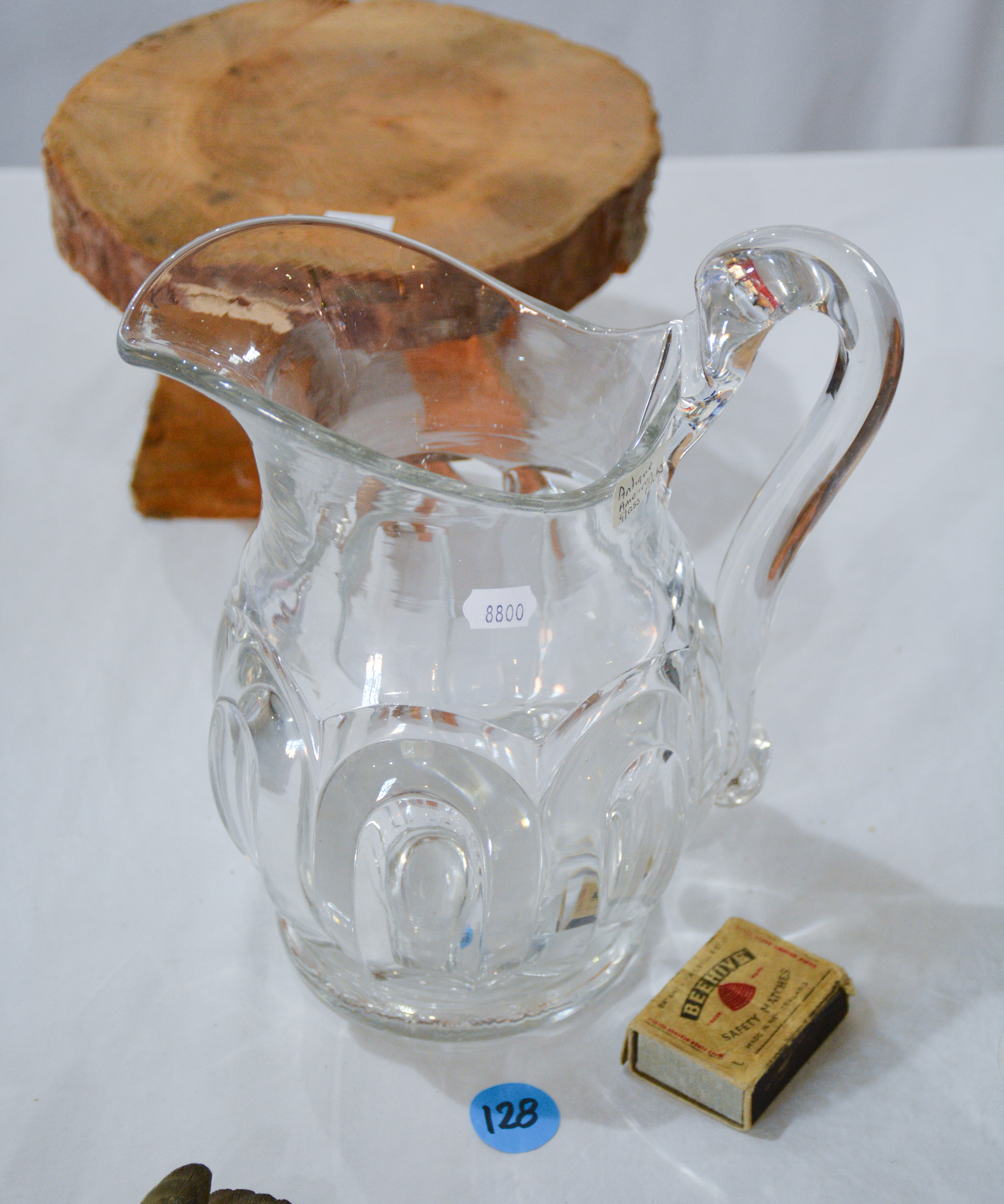 Antique American Glass Pitcher — sold at auction in New Zealand for $15