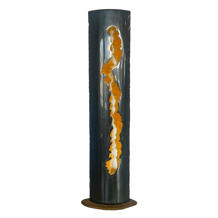 Pasha Stinson ''Harmony, Quarter Round'' Granite Sculpture