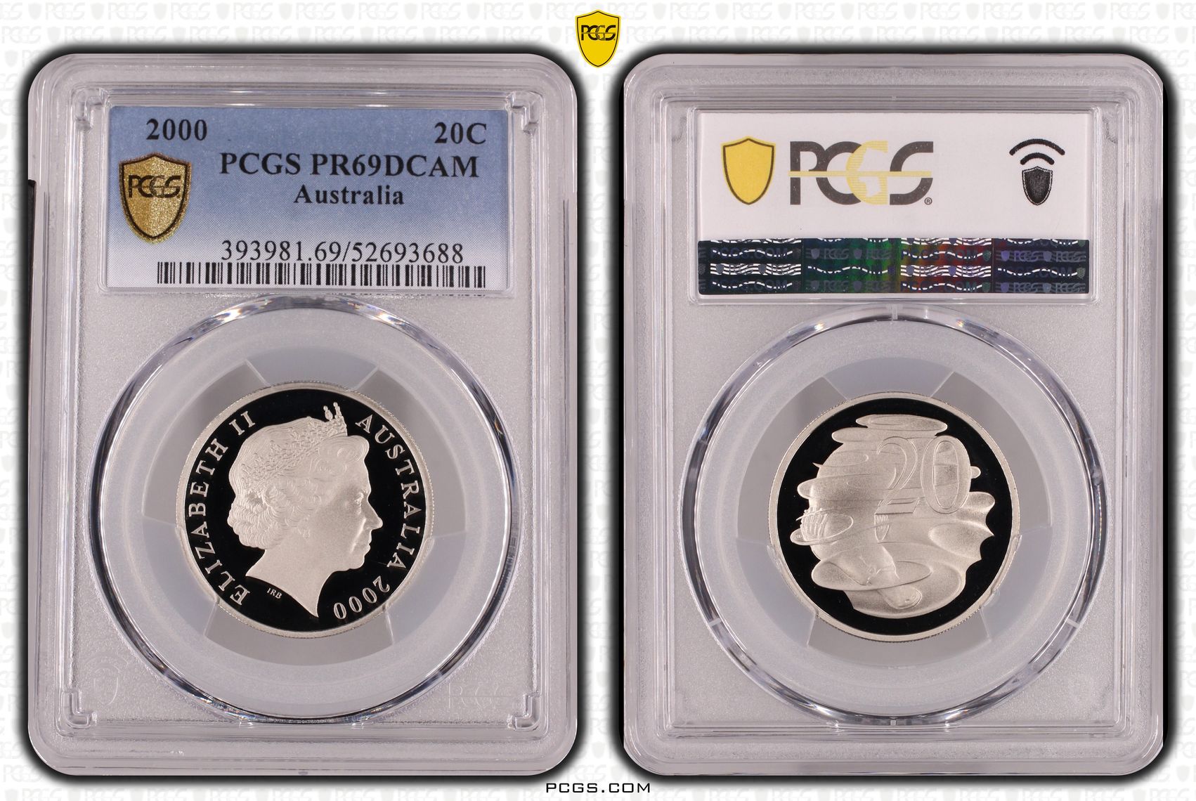 Twenty Cent, 2000, PR69DCAM