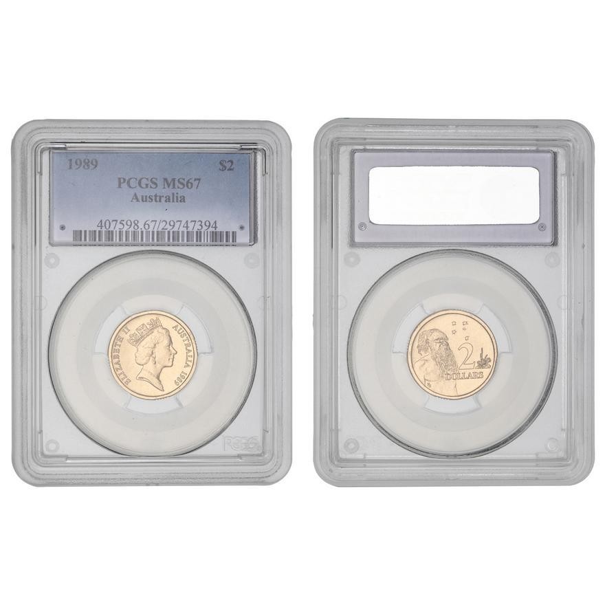 Elizabeth II, , Two Dollar, 1989, PCGS MS67