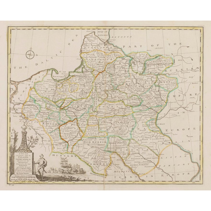 A new and accurate map of Poland, Lithuania…