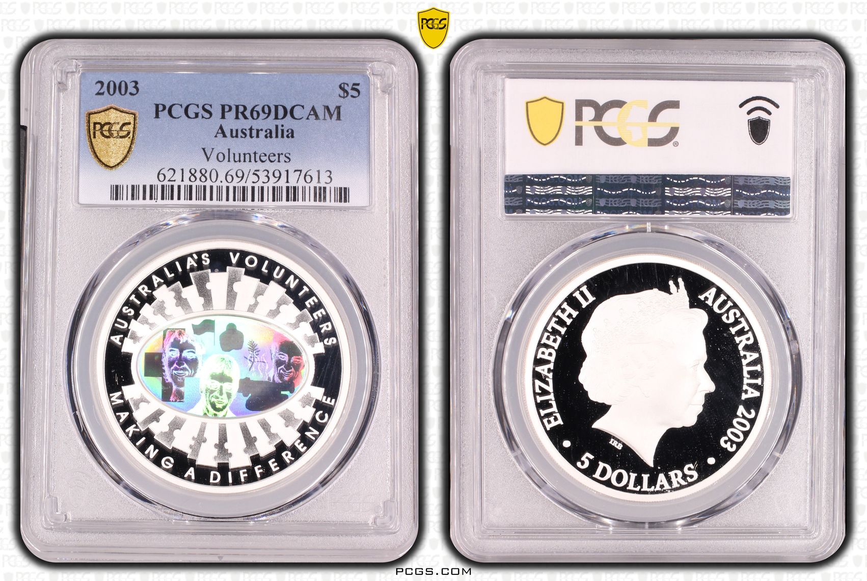 Volunteers, Five Dollar, 2003, PR69DCAM