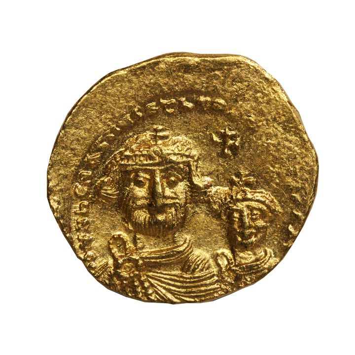 Byzantine Empire, Gold Soldius, Heraclius, (610-641), aEF