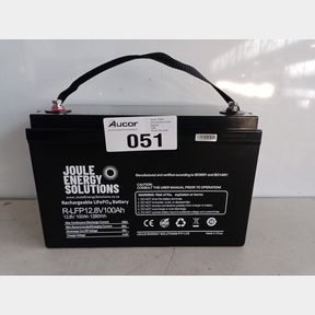 JES LIFEPO4 12.8V 100AH LITHIUM BATTERY - 12.8V 100AH BATTERY