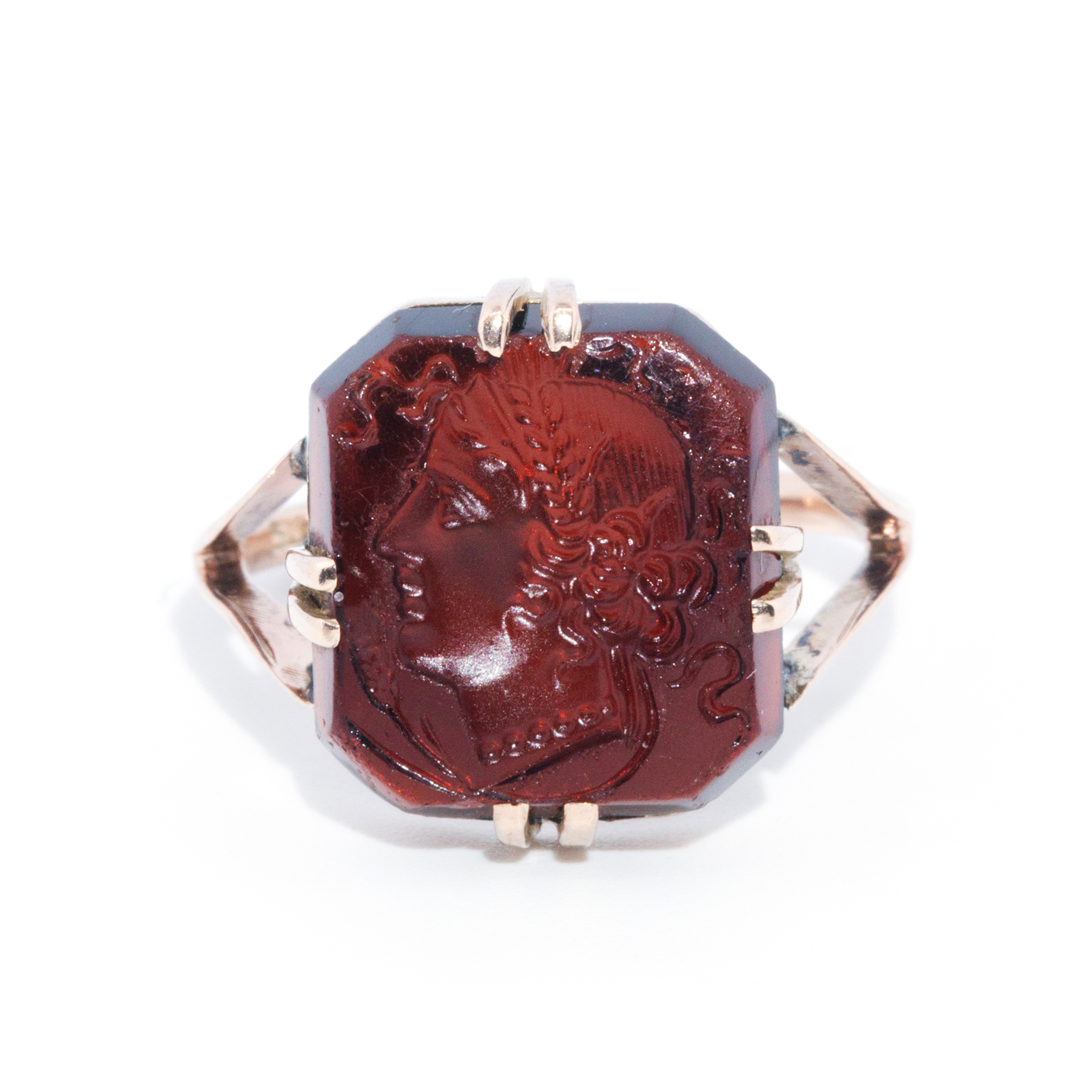 9ct Gold Intaglio Ring