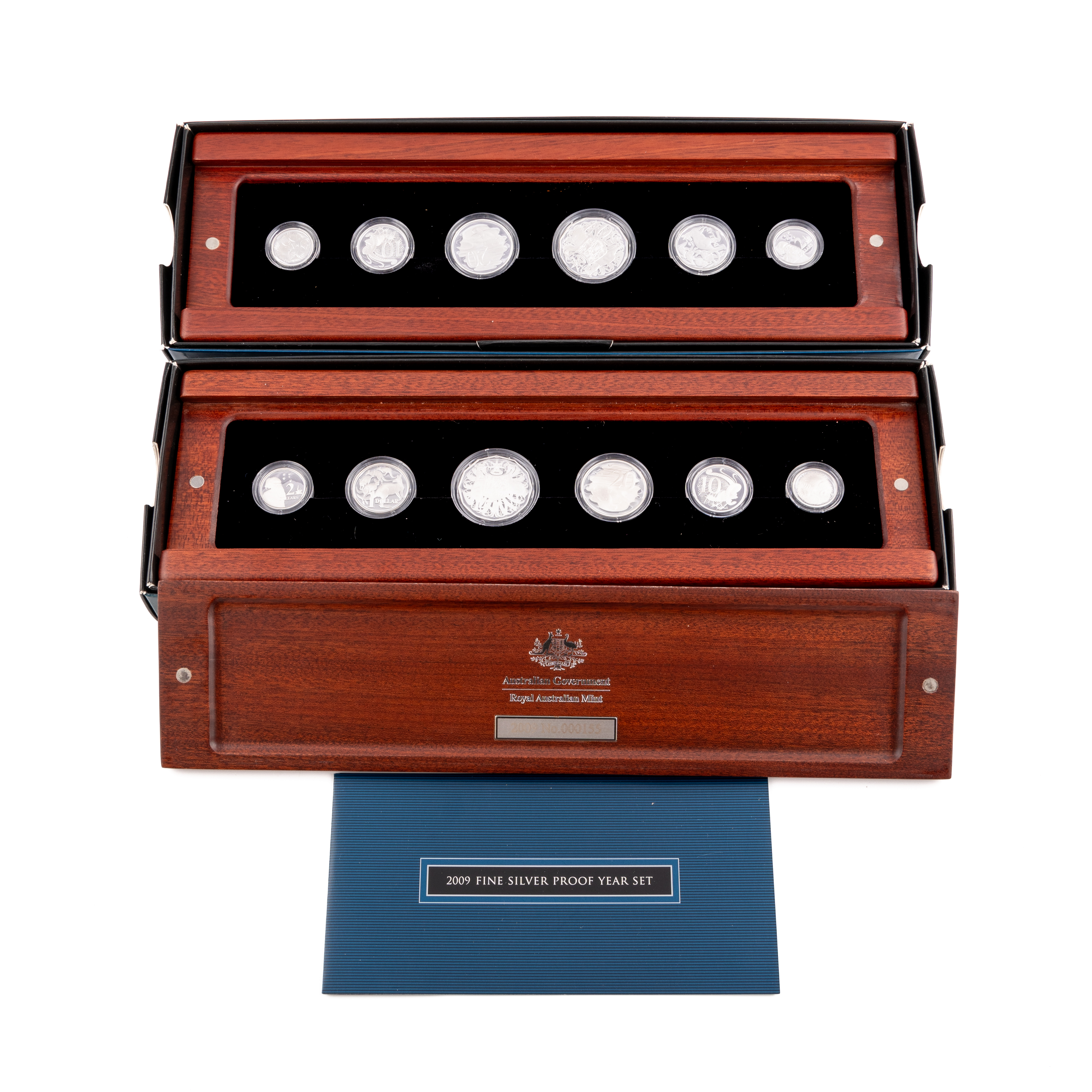 Elizabeth II, Fine Silver Proof Set, Accumulation, 2009 - 2012, FDC