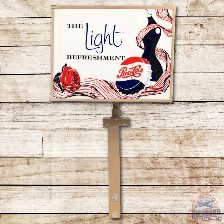 Pepsi Cola Spinning Advertising Light