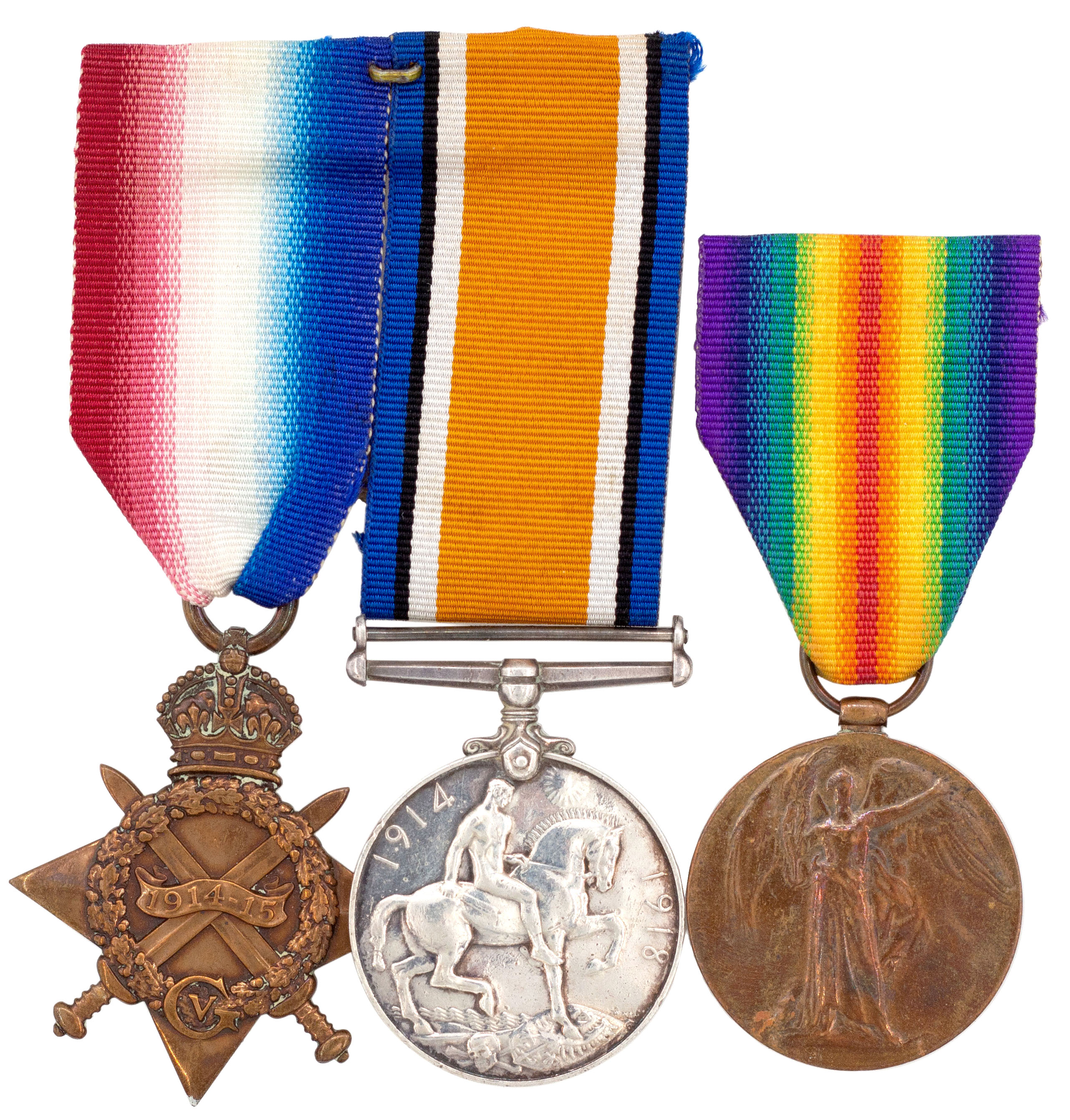 Great Britain, Merchant Fleet Auxiliary, WWI Trio, 1914 - 1918, VF - EF