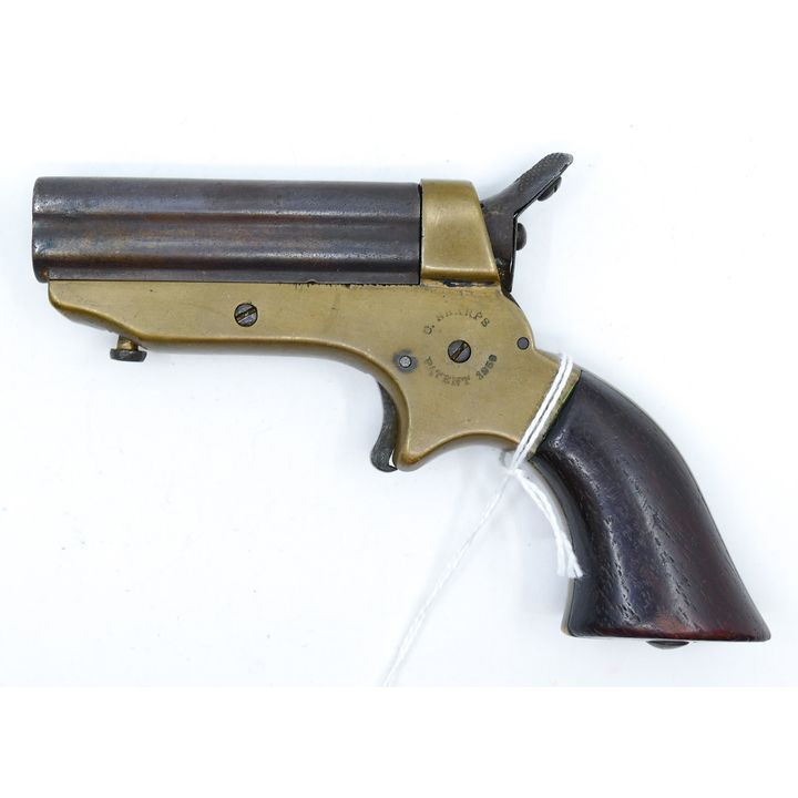 Antique Sharps Pepperbox Derringer 4.5''
