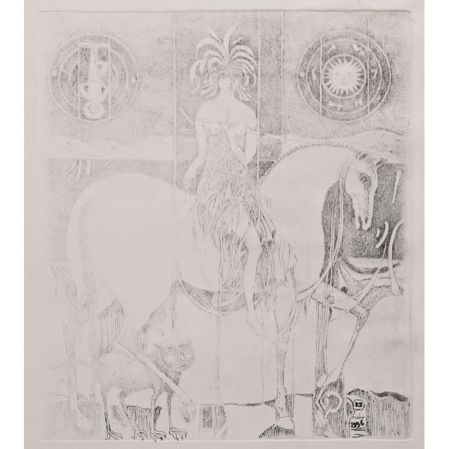 Ryszard Stryjec | Scena symboliczna, 1996 r.