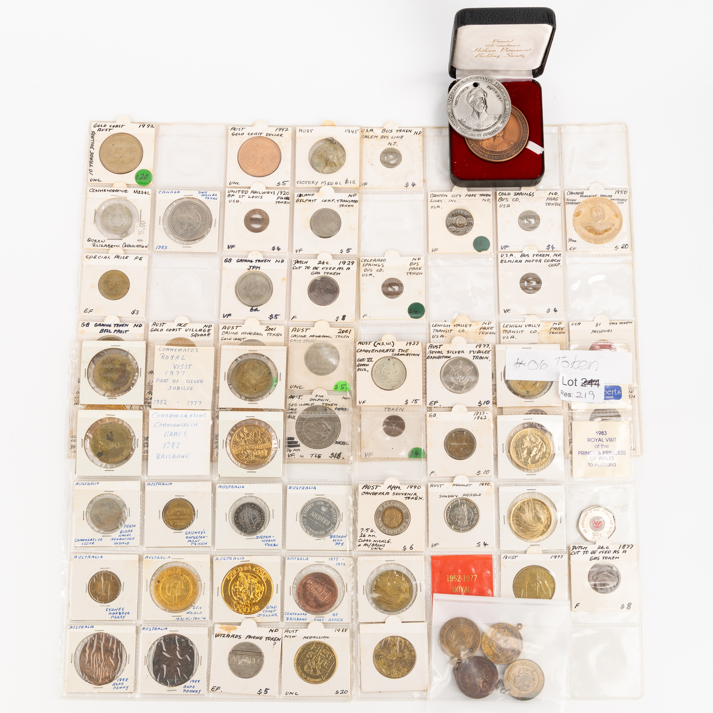 Miscellaneous, 1837 - 1990, F - UNC