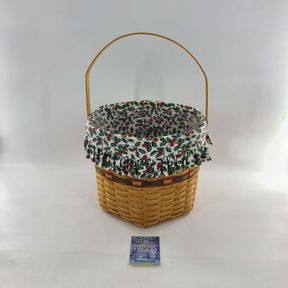 Longaberger 1997 Holiday Hostess Snowflake Basket
