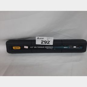 CLICK ADJUSTABLE TORQUE WRENCH - 1/2 INCH DRIVE