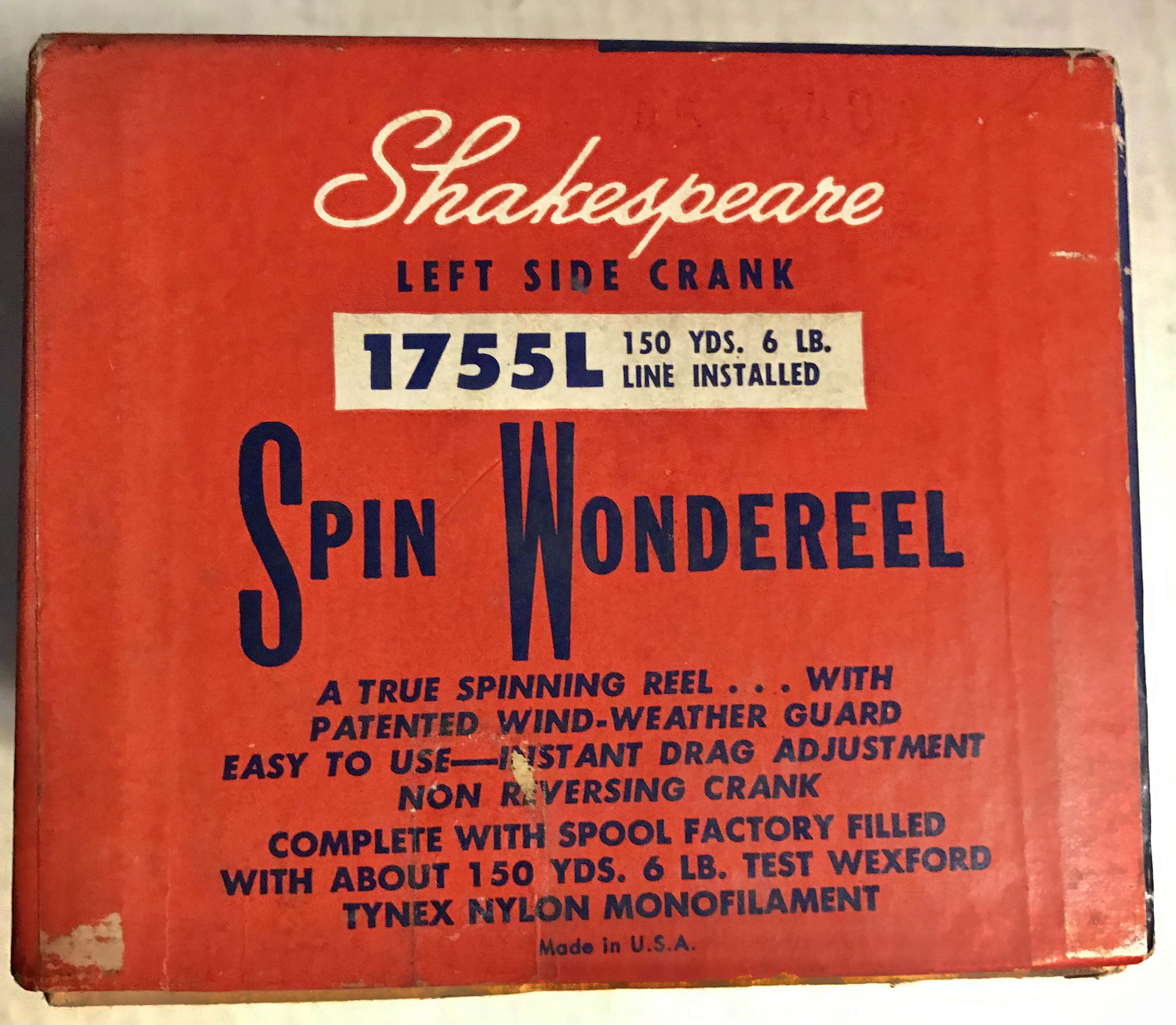 Rare Shakespeare “Wondereel”/ 1755-L reel/NIB