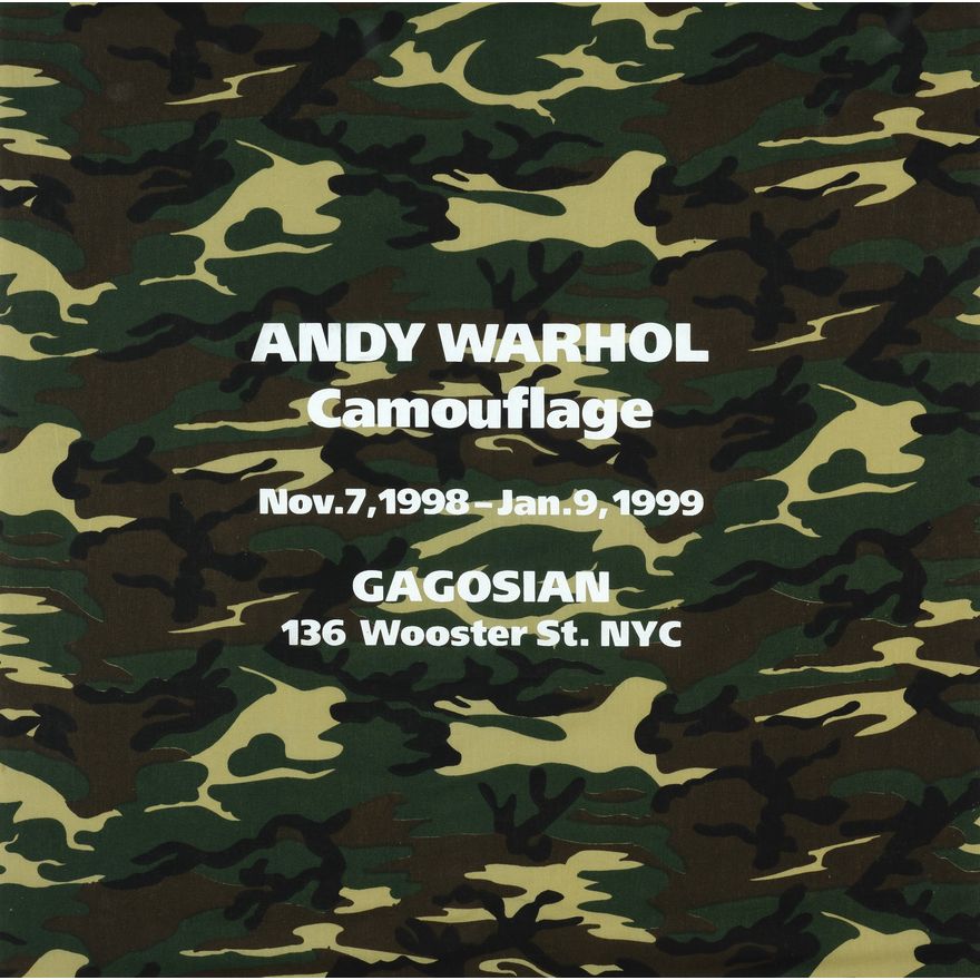 Andy Warhol 'Camouflage'