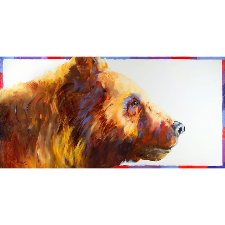 Profile in Courage by Linda St. Clair (1952-2018)