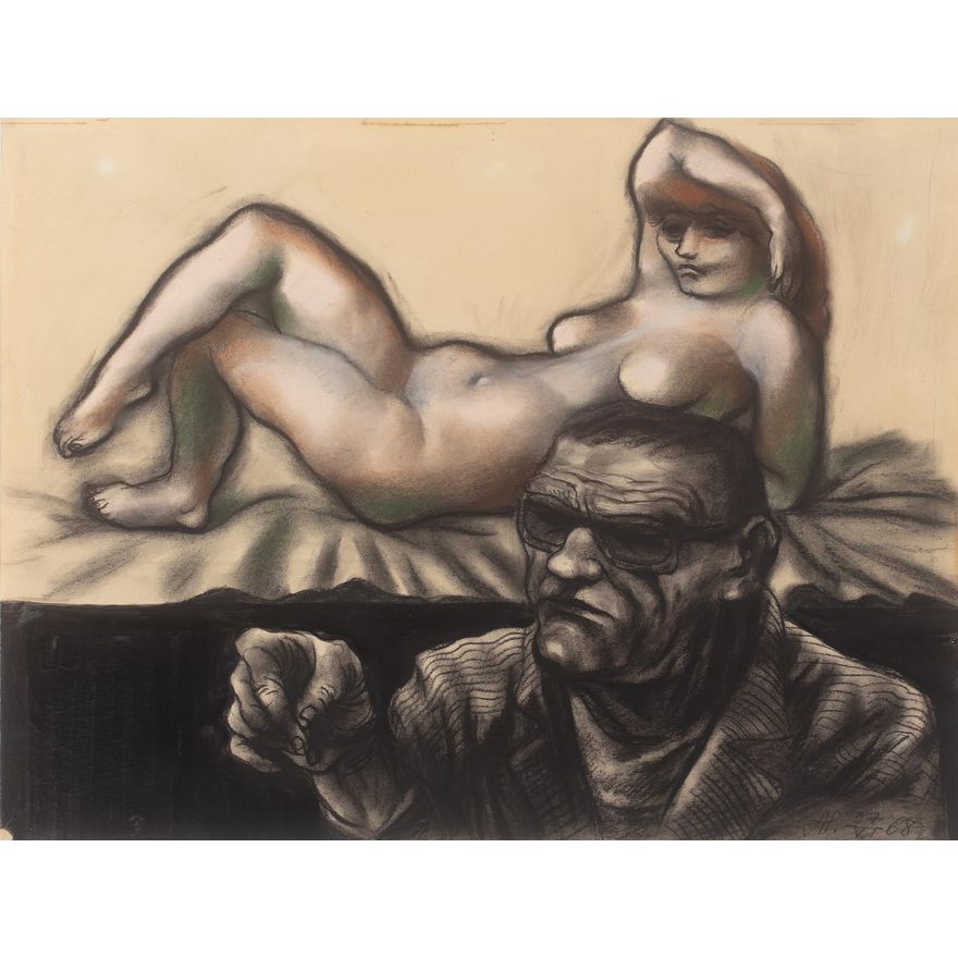 Adam Hoffman | Akt z mężczyzną, 1968 r.