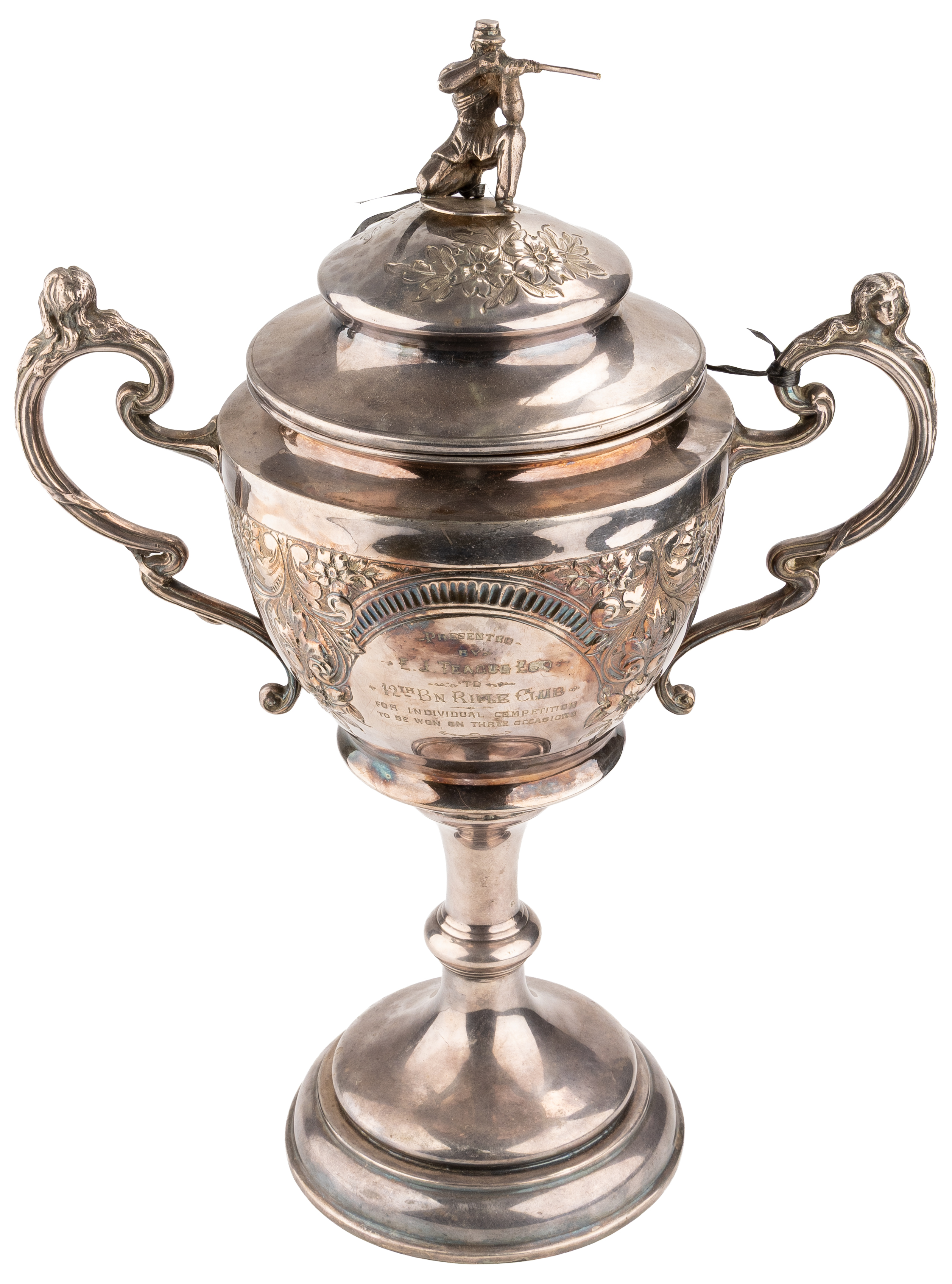 180 · Rifle Club Trophy, Launceston, Tasmania, 1936 - 1940,  gVF
