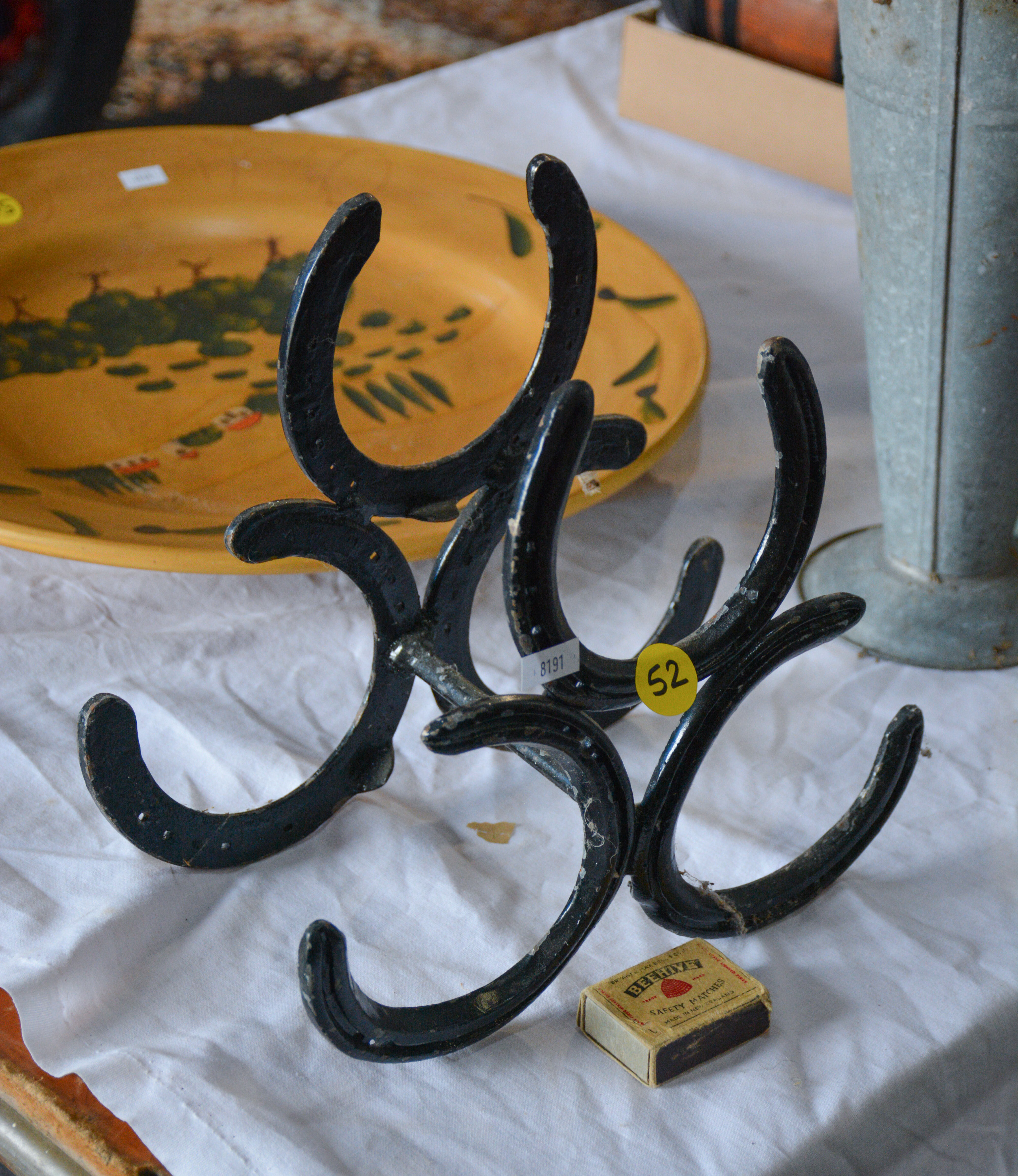 Horseshoe Wine Bottle Holder — sold at auction in New Zealand for $15