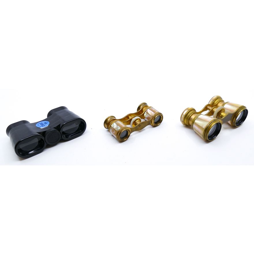 3pc Vintage Opera Glasses