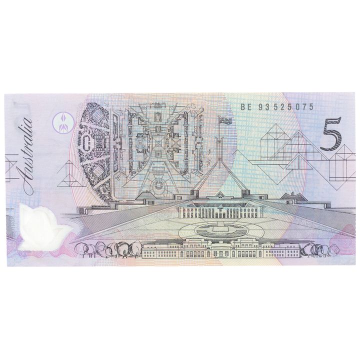 Fraser/Evans, Five Dollars, 1993, VF