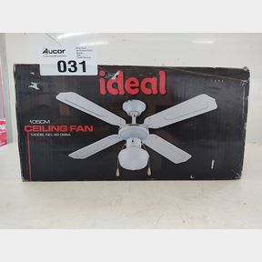 IDEAL - 4-BLADE CEILING FAN 105CM - WHITE - 42099A