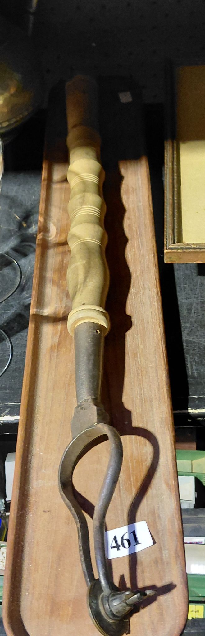 WOODEN TRAY AND TOOL
