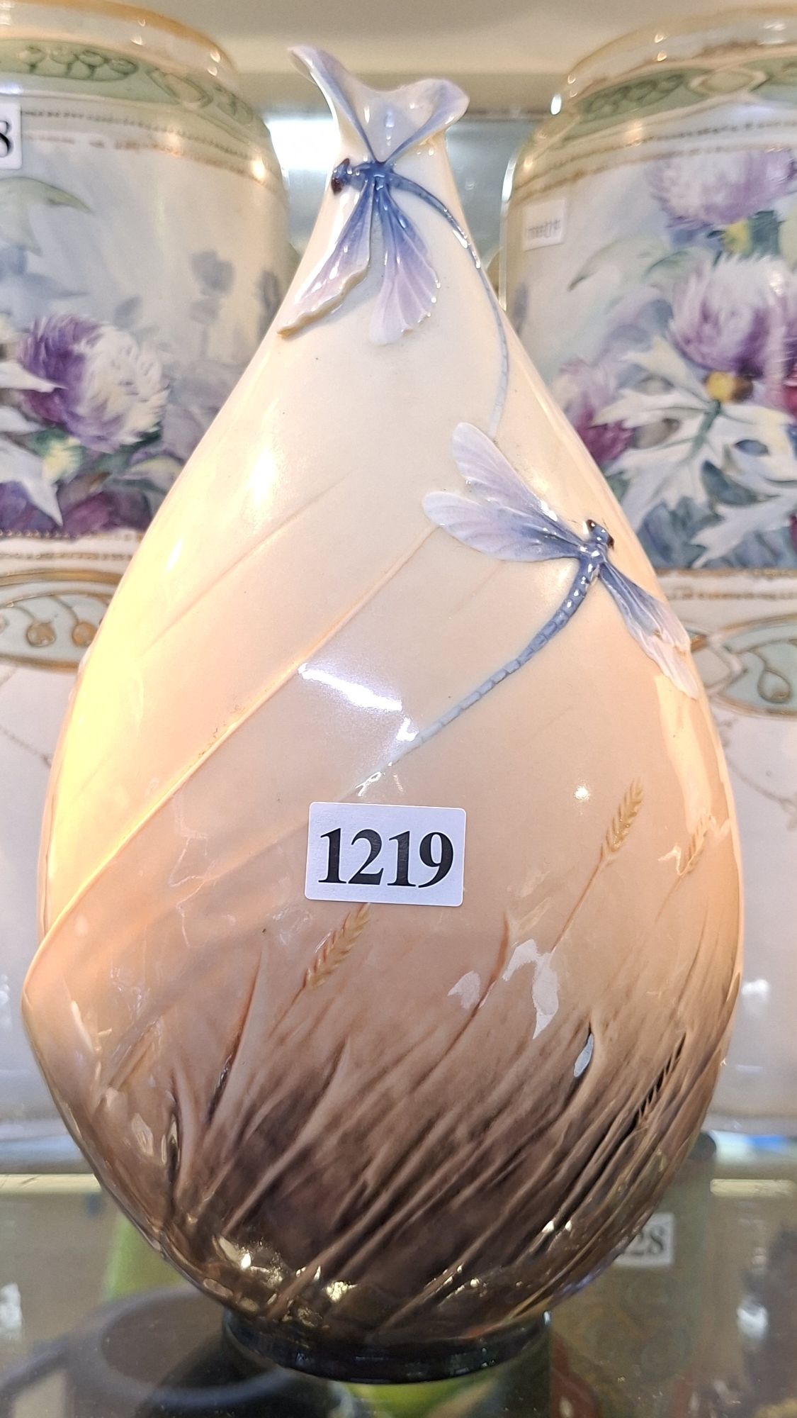 1219 · FRANZ CERAMIC VASE