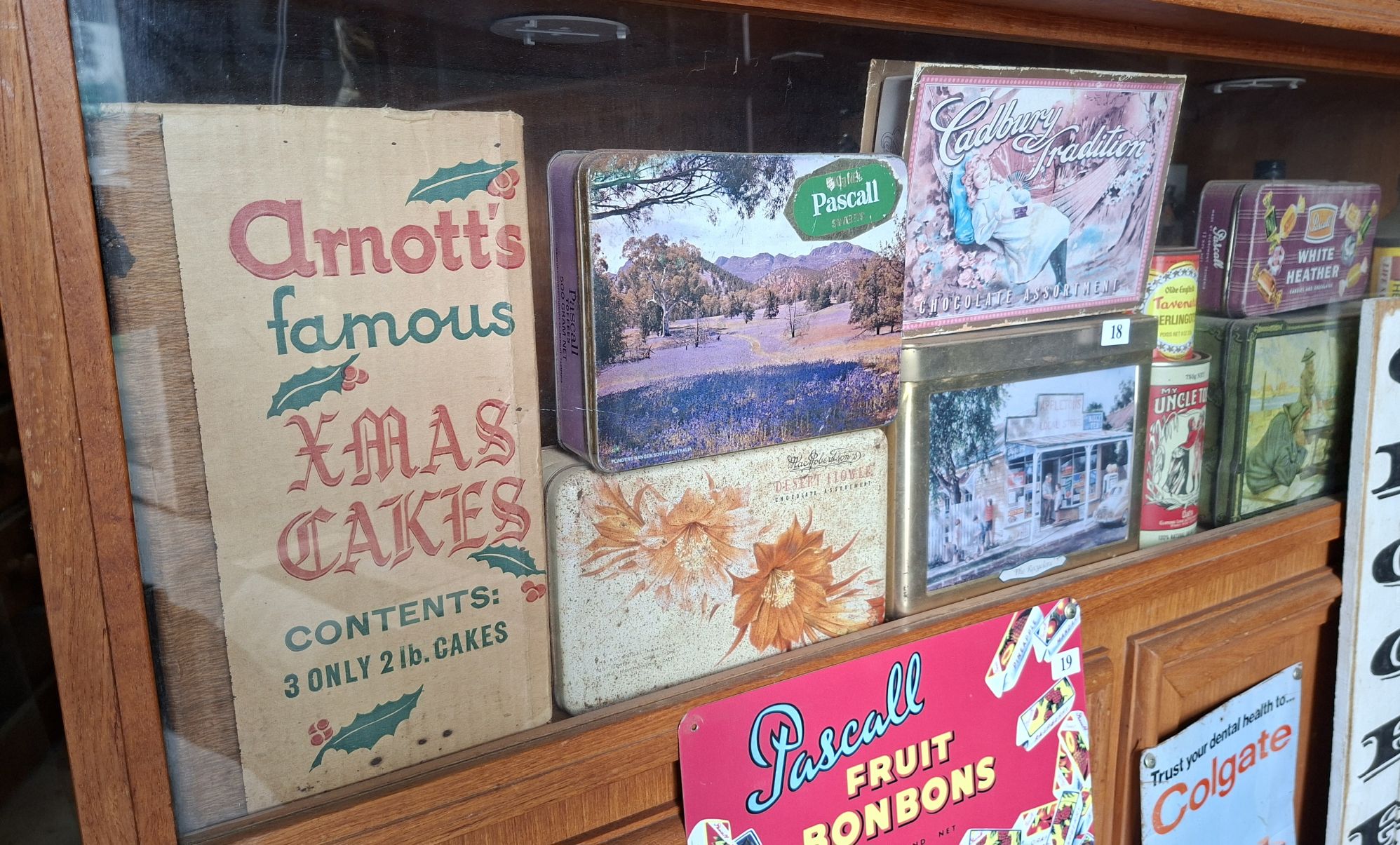 18 · ASSORTED TINS