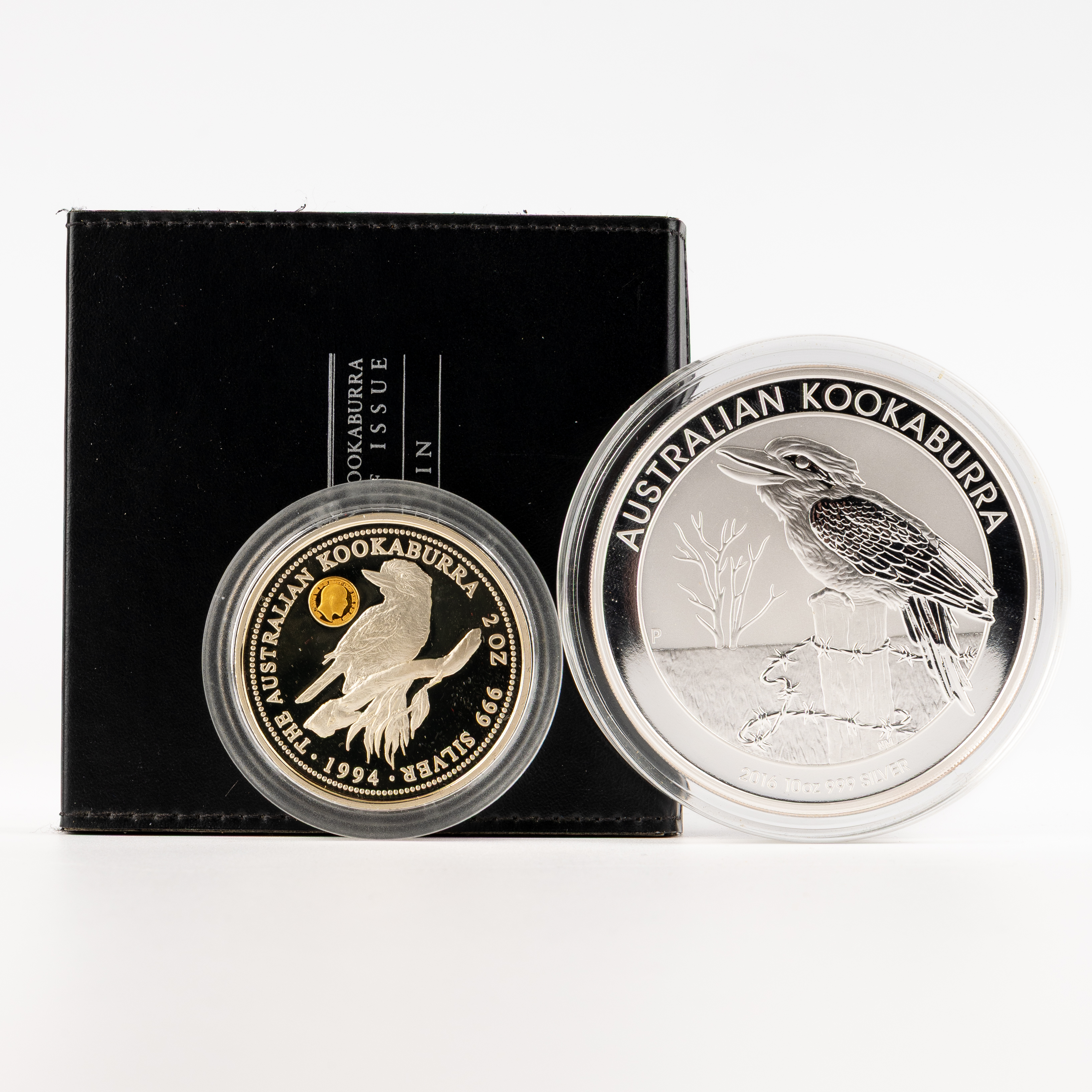 288 · Elizabeth II, Perth Mint - The Australian Kookaburra, Two Dollars - Ten Dollars, 1994 - 2016,  FDC