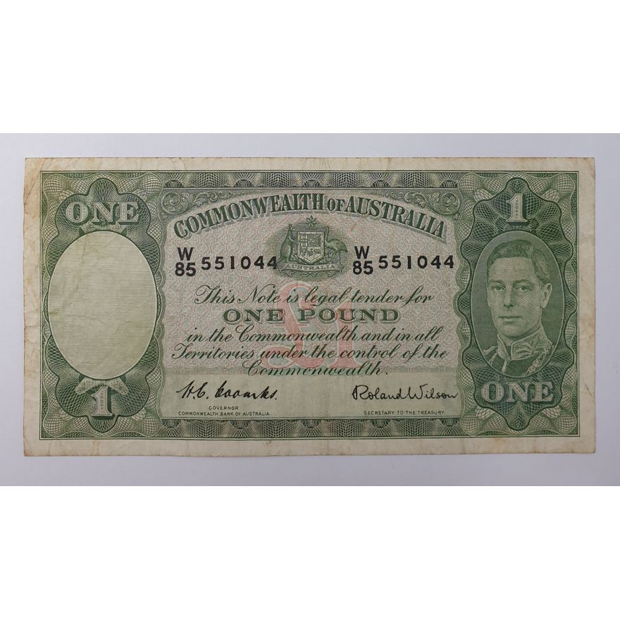 CoA C/W One Pound Note