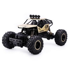 Rock Crawler - 4WD Double Motor Off-Road Remote Control Car GG - Black - Defective