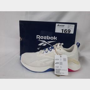 REEBOK WOMEN S NANOFLEX TRAINING SHOES - CHALK/PURPLE/PINK - WOMEN UK 7 -