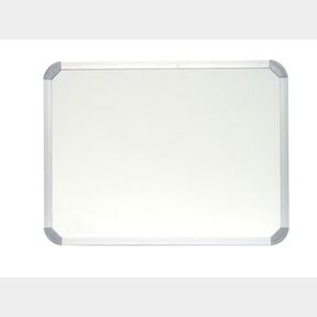 Parrot Whiteboard Non Magnetic 2000 x 1200mm 2000 x 1200mm Aluminium Frame | HAS A HOLE