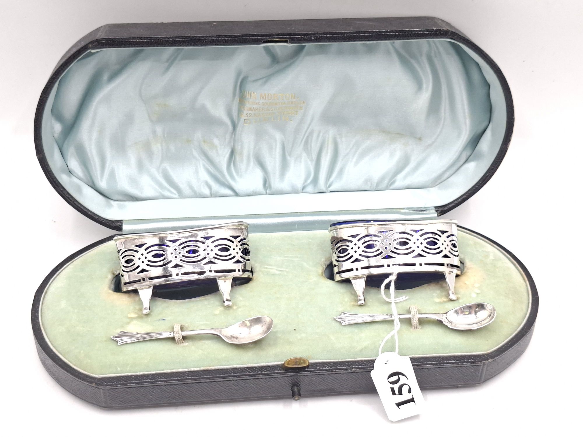 Edwardian Sterling Silver Table Salts