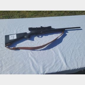 UPDATED NOTE! Remington Model 597 Magnum 22 Winmag with scope