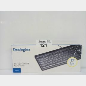 KENSINGTON ADVANCE SLIM TYPE USB KEYBOARD - BLACK