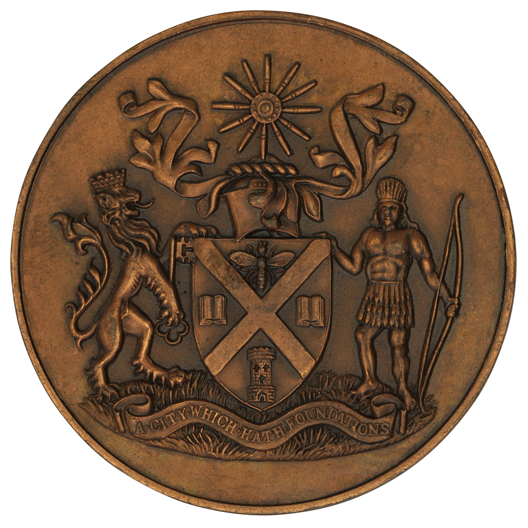 VIII British Empire & Commonwealth Games commemorative Medal, 1966, UNC