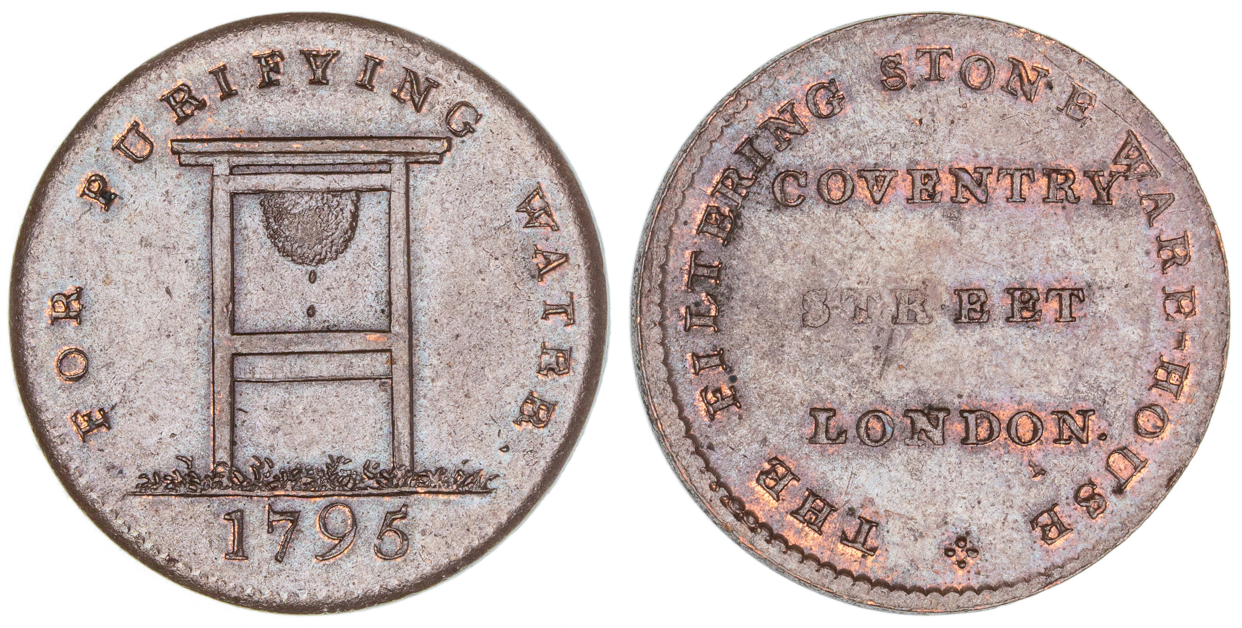 Great Britain, Halfpenny, 1795, aUNC